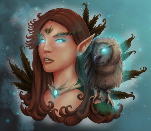 Illustration: Queen of Owls