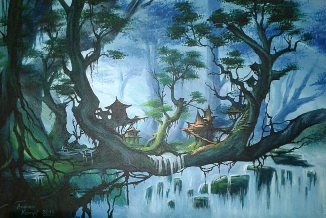 Malerei: Dschungel