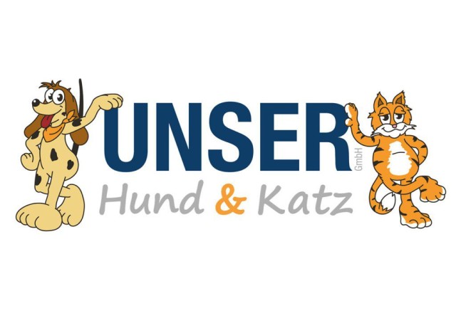 Logodesign für die UNSER Hund & Katz GmbH aus Böblingen-Dagersheim