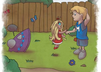 Kinderbuch-Illustration: Pipu von Ox